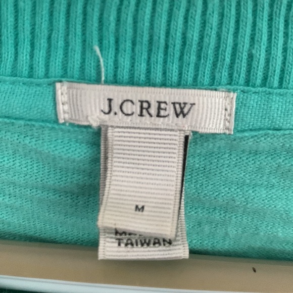 J.Crew tortoise shell button shoulder top - Picture 8 of 9